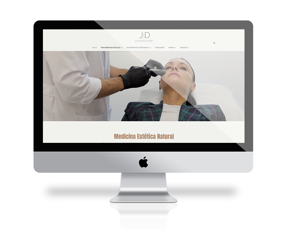 diseño web clínica medicina estética