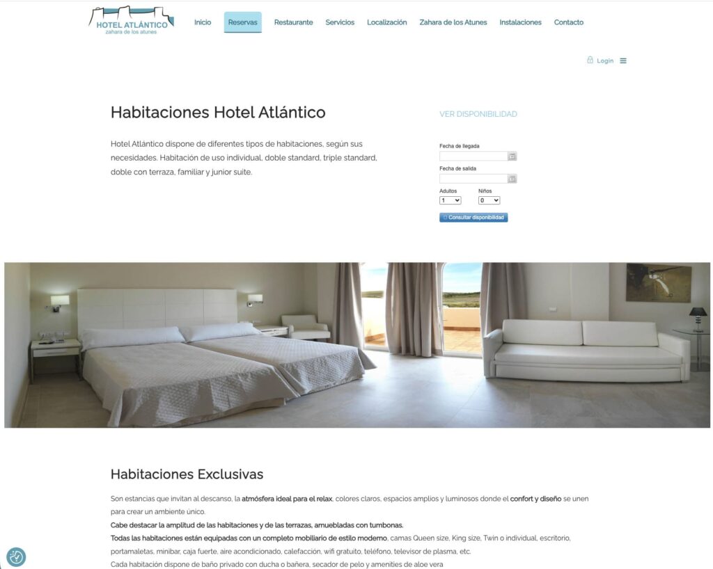 Diseño Web para Hotel