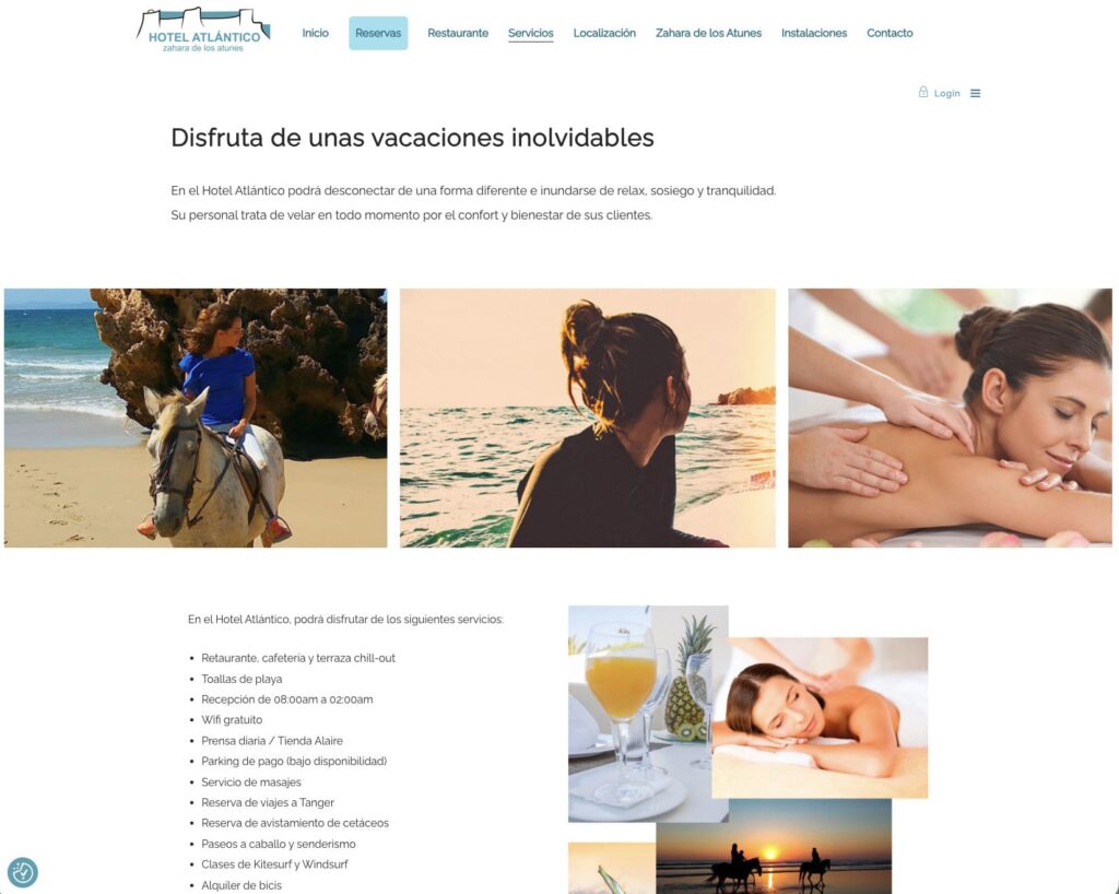Diseño Web para Hotel