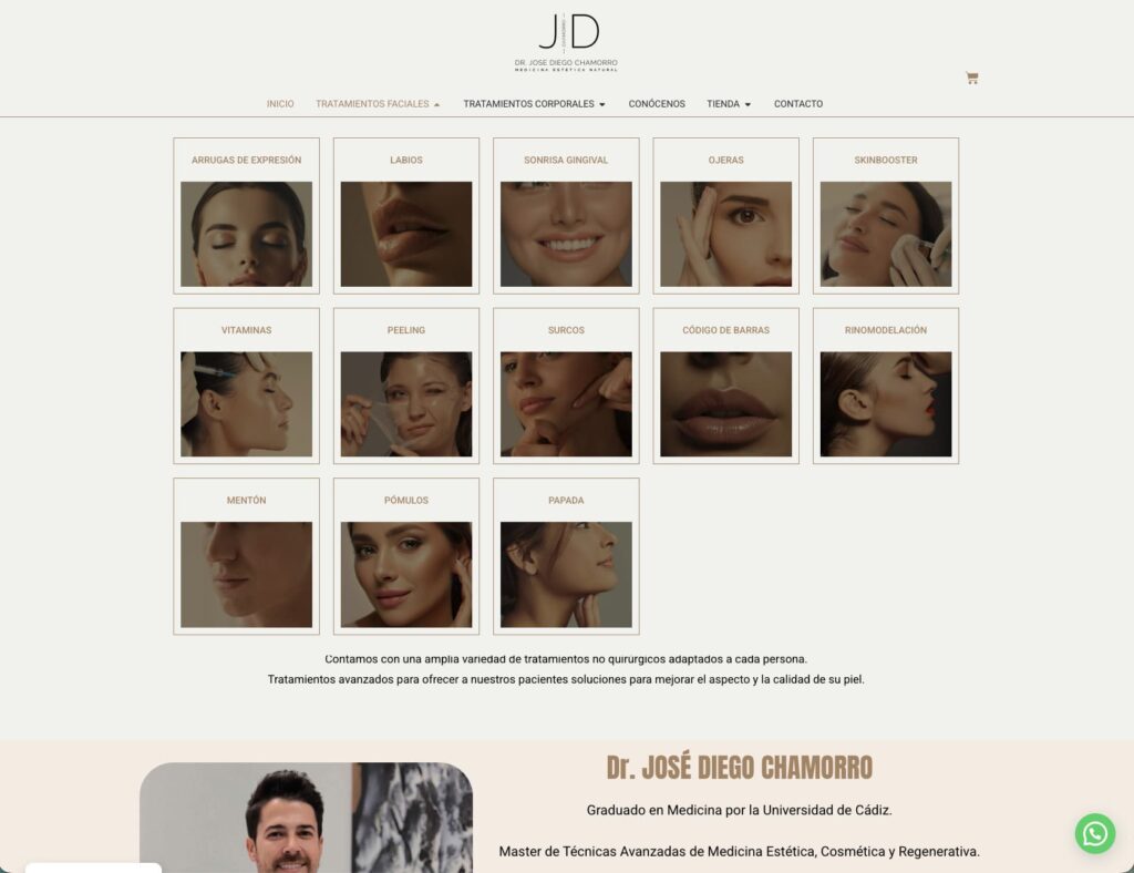 diseño web clinica estetica en cadiz 07